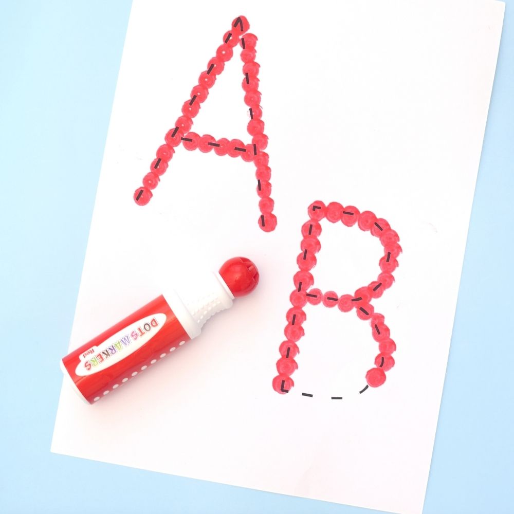 alphabet dot marker printables