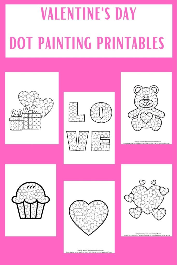 Valentine's Day Dot Painting