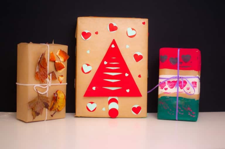 Gift Wrapping Ideas With Brown Paper
