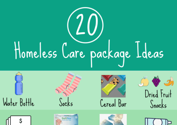 Homeless care package checklist