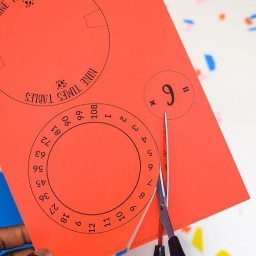 printable times tables spinners a great times table