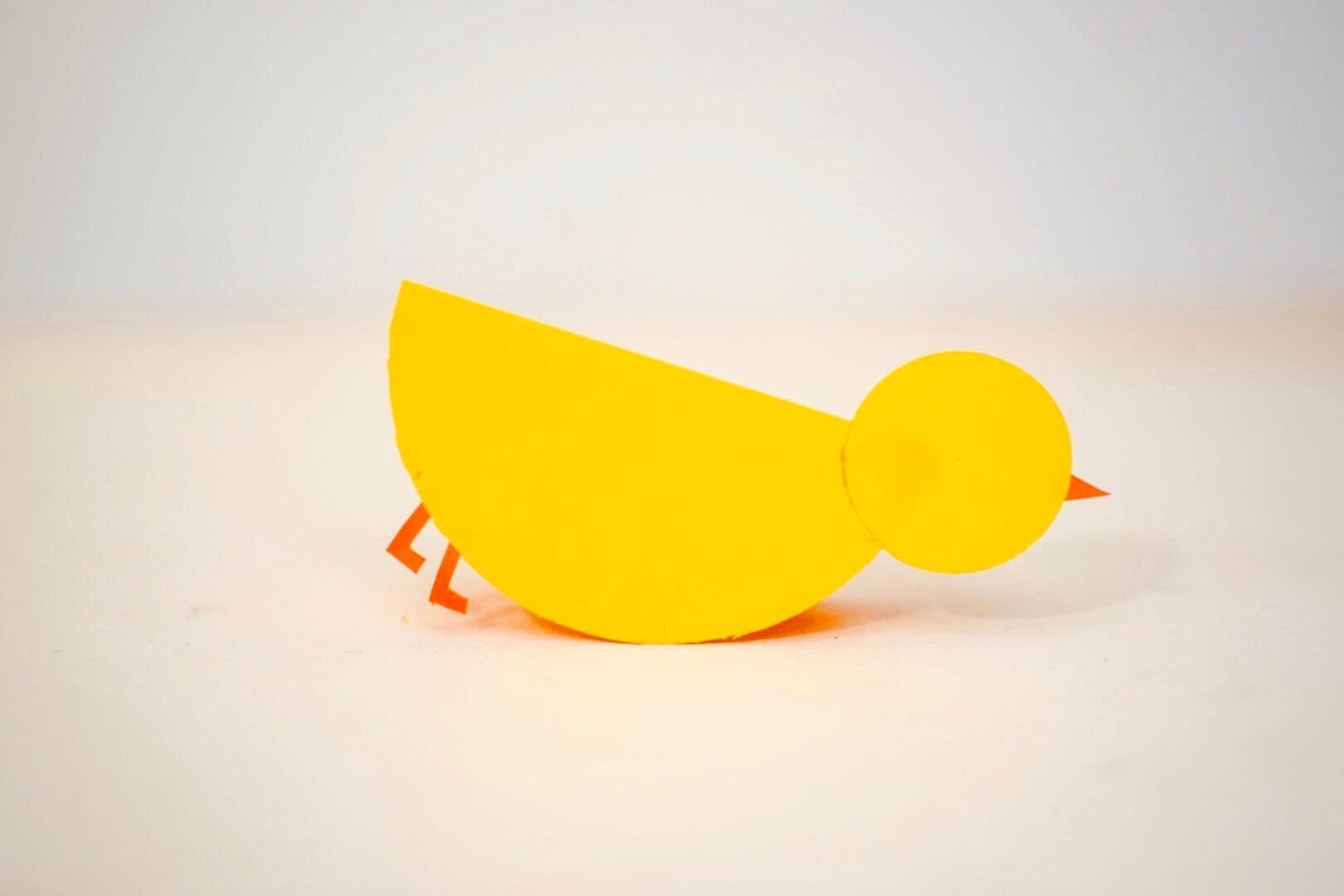 paper chicken craft for easter