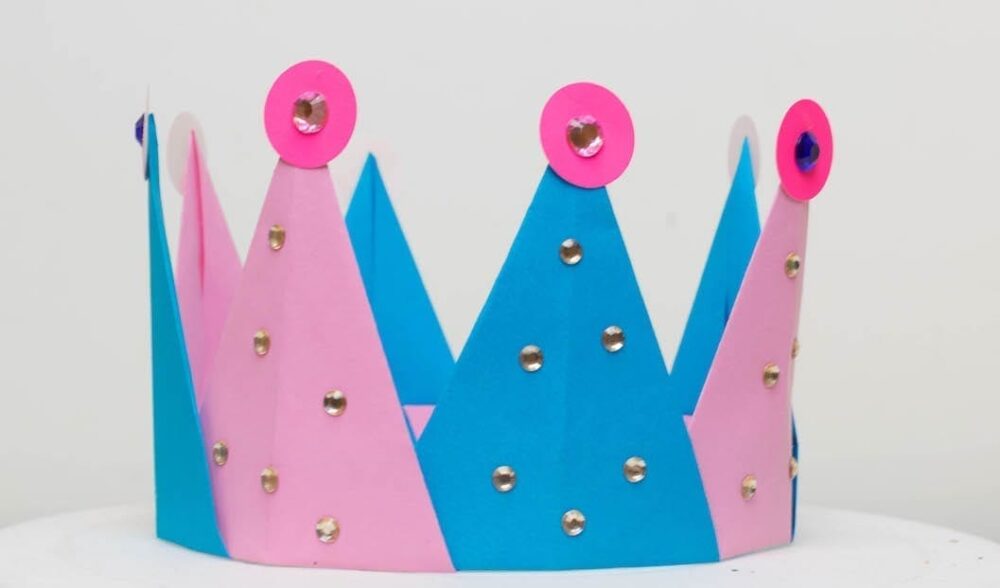 how-to-make-paper-princess-crown-no-scissors-or-cutting-required