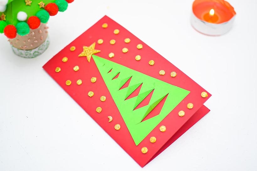 christmas card craft ideas for kids