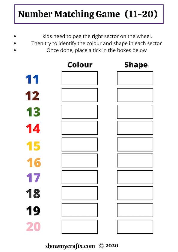 number counting game for preschoolers preschool activities