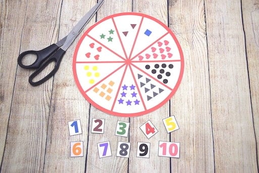 number activities for toddlers