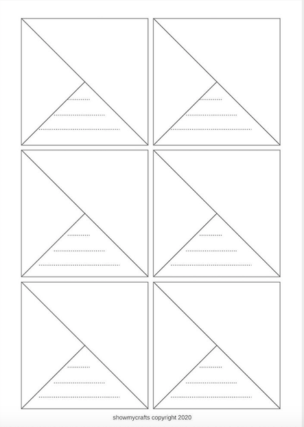 3d snowflake printable pdf