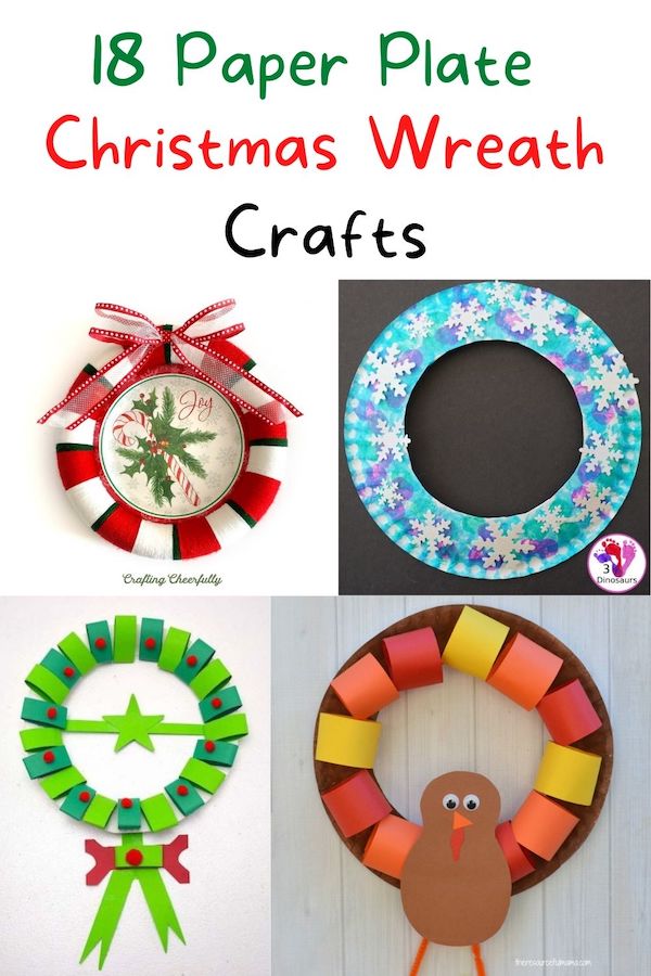 paper plate christmas craft