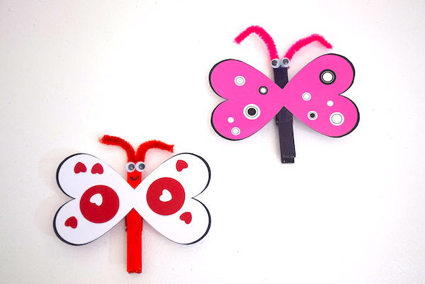 butterfly clothes pin crafts