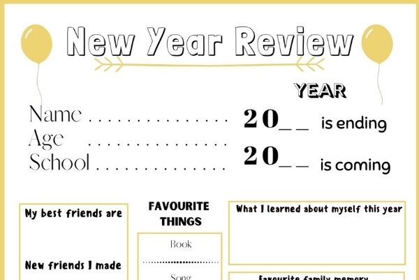 kids year in review