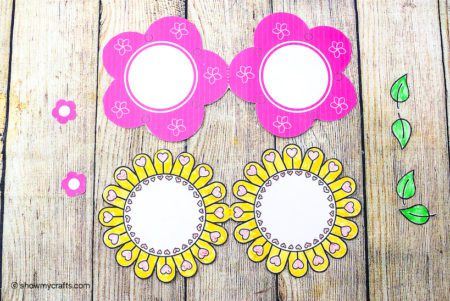 Flower Card Crafts for Kids - Card making for kids