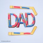 Printable Father's Day Dad Glasses - Father's Day Crafts for kids