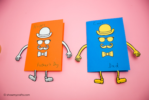 Father's day card crafts for kids to make
