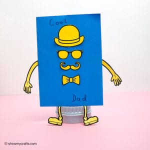 cool dad father's day card