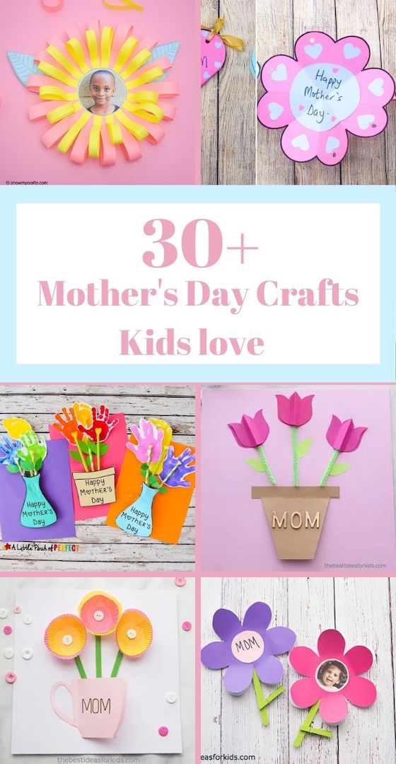 Mother's Day crafts for kids