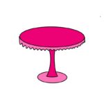 How to draw a cake stand - Show My Crafts