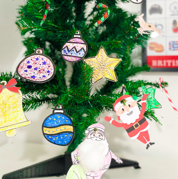 Printable Christmas Tree Accessories Kids Crafts