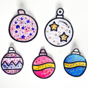 Printable Christmas Tree Accessories - Kids Christmas Crafts