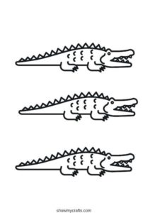 Crocodile Colouring Pages For Kids - Show My Crafts