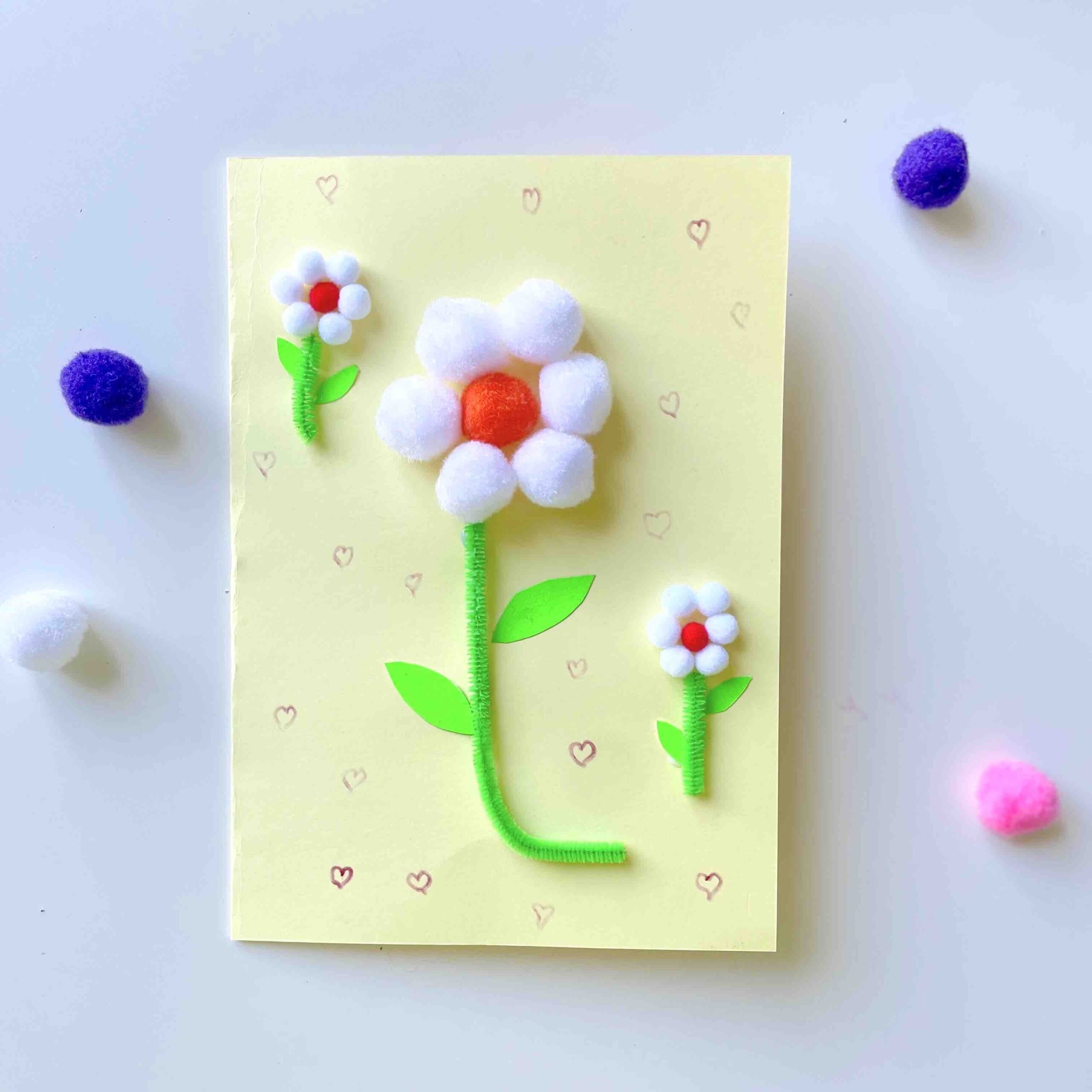 Mother’s Day flower card