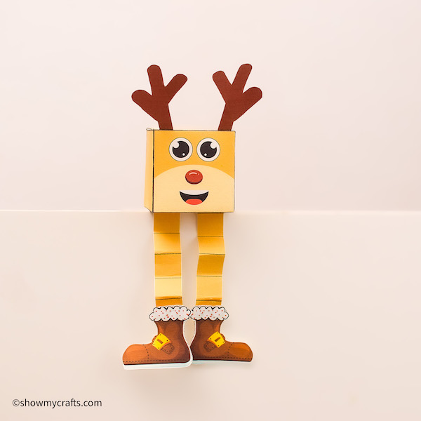 Rudolph Reindeer Box Craft