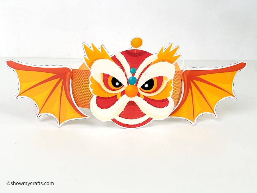 Chinese Dragon Headband Craft